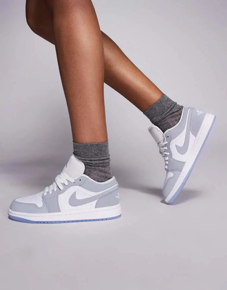 Men\'s Jordan Grey‎ White High-Top Athletic Shoes Size 8.5 Urban Retro Basketball Men main image 4