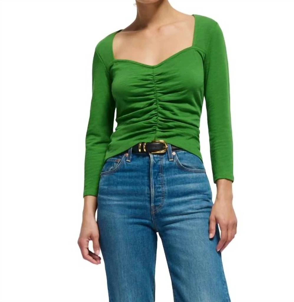 Nation LTD Mikaela Top In Salon Green 1