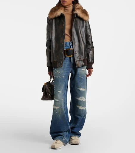 Dolce
Gabbana DG Cushion shearling sneakers 3