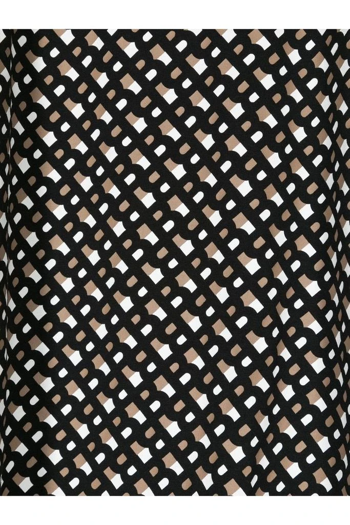 undefined Kids Monogram T Shirt Black/Brown/White 3