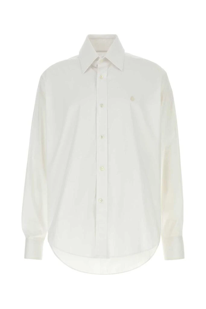 Alexander McQueen White Poplin Shirt 1