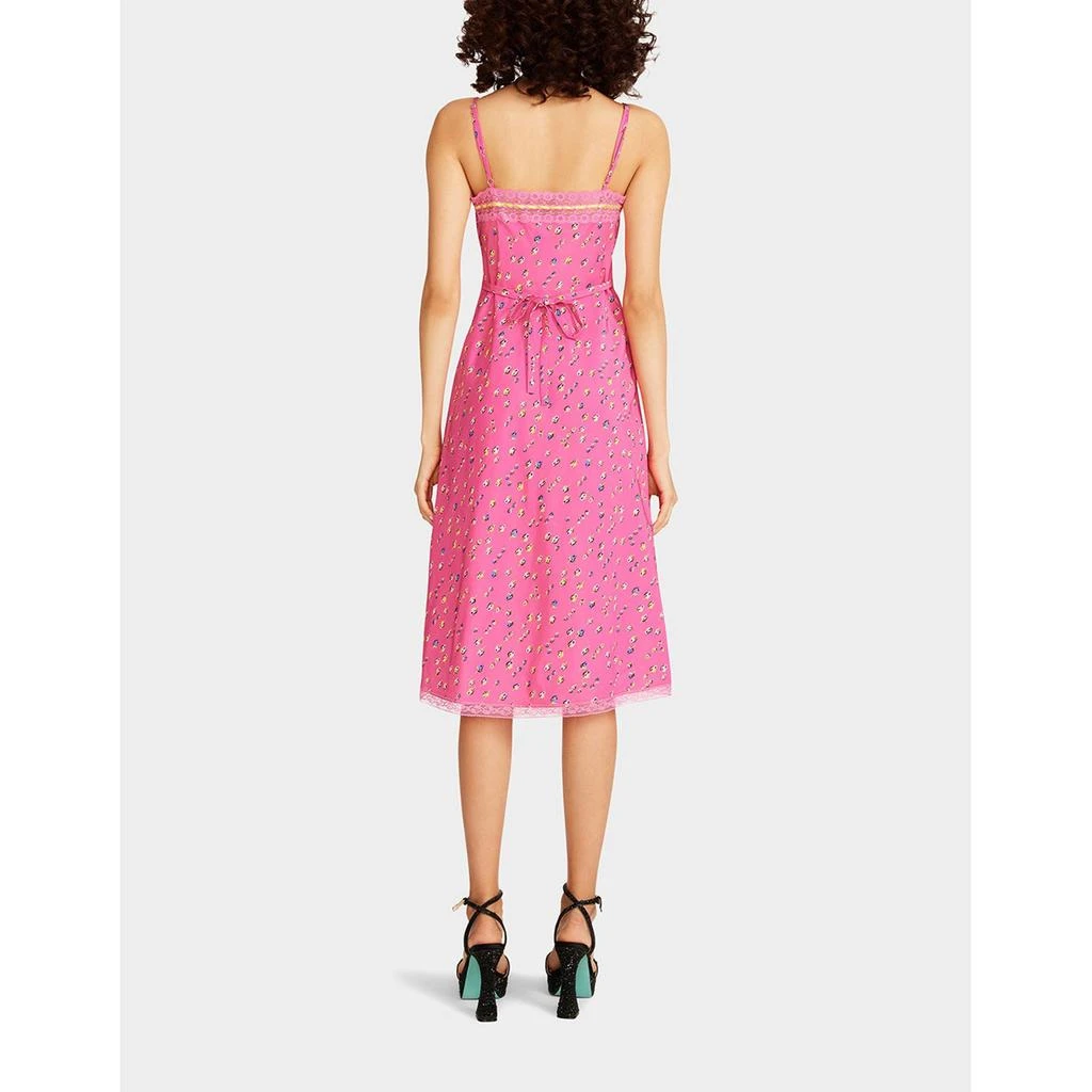 Betsey Johnson Betseys Sleeveless Ribbon Dress Pink 3