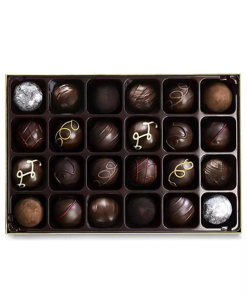 Godiva Dark Truffles Gift Box, 24 Piece 4