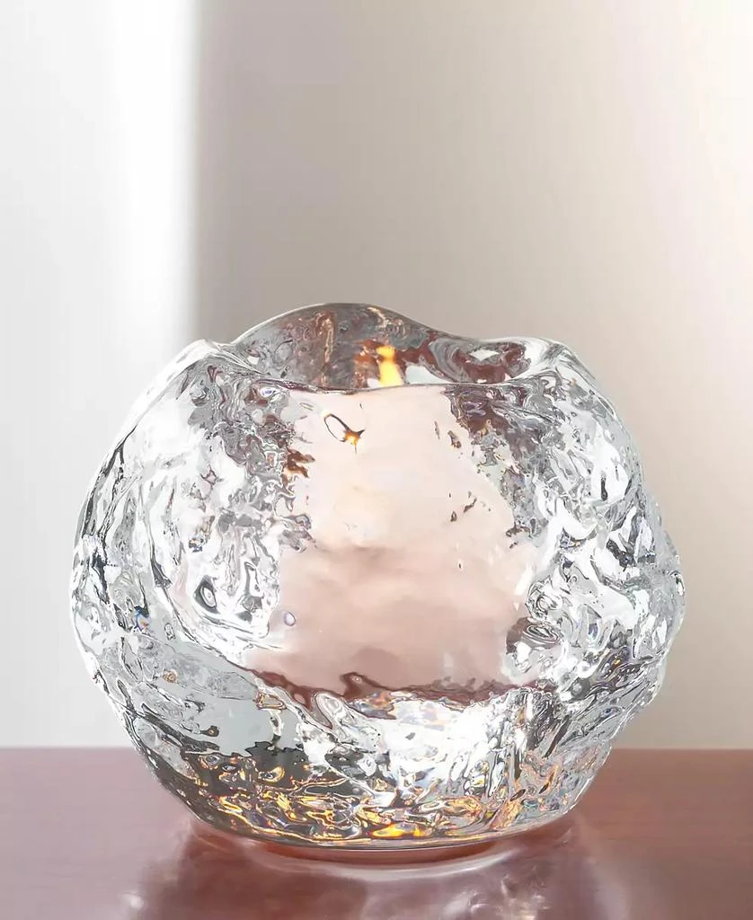 Kosta Boda Snowball Votive Holder, Medium 2