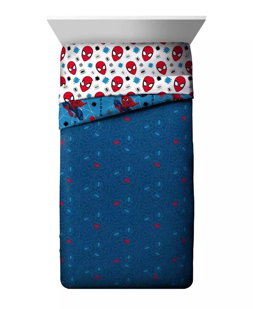 Spider-Man Burst Full Sheet Set, 4 Pieces