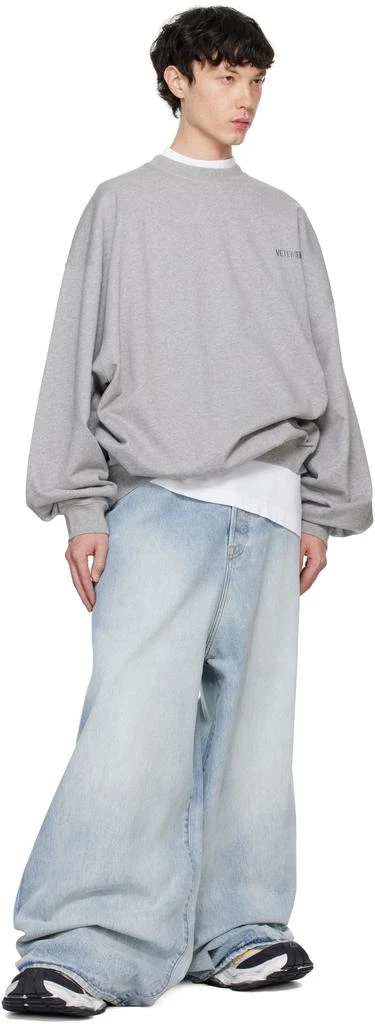 Vetements Blue Oversized Baggy Jeans 4