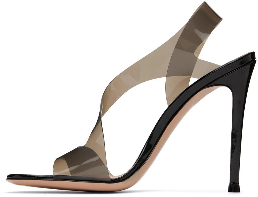Gianvito Rossi Black Metropolis Heeled Sandals 3