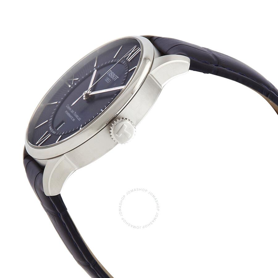 Tissot Chemin Des Tourelles Automatic Blue Dial Men's Watch T099.407.16.048.00