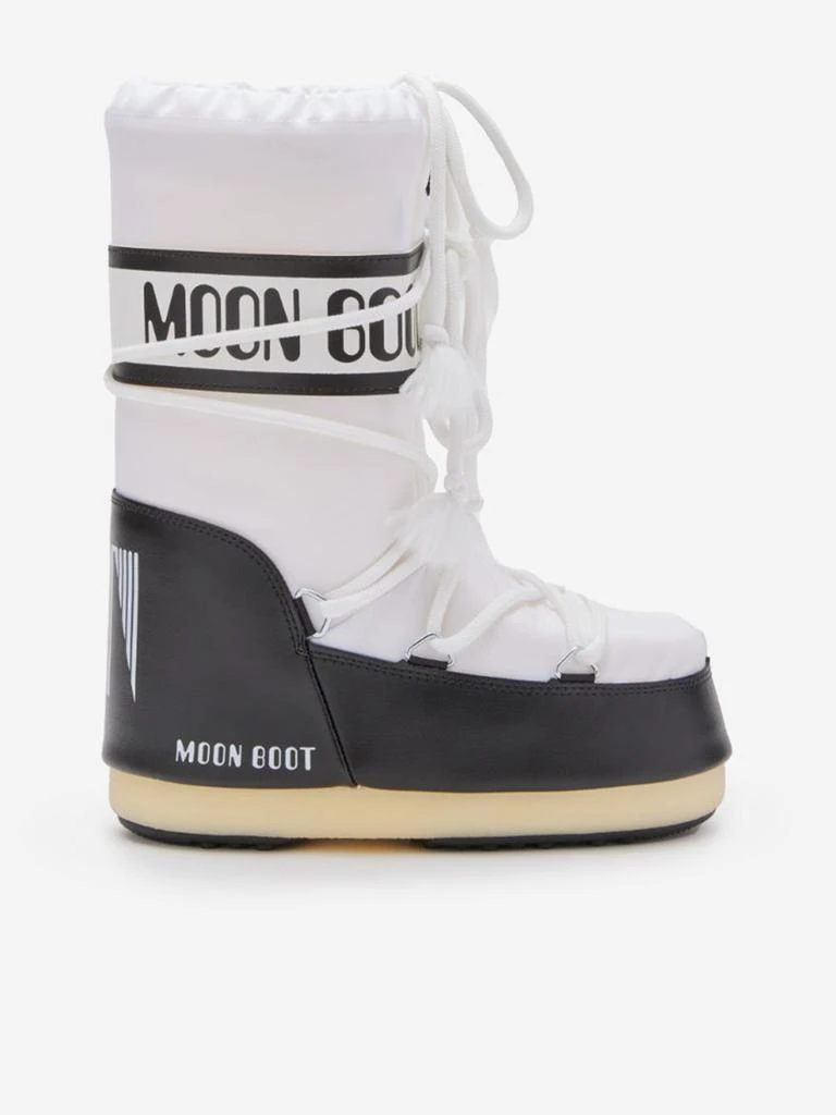 Moon Boot Moon Boot Kids Icon Boots in White