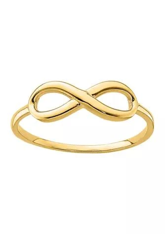 Belk & Co. Co. 14K Yellow Gold Infinity Ring 1