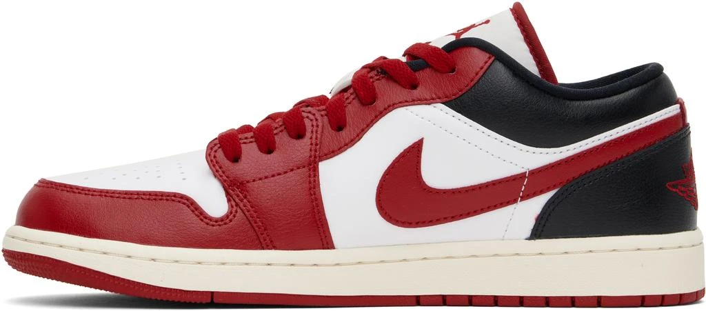 Jordan Black & Red Air Jordan 1 Low Sneakers 3