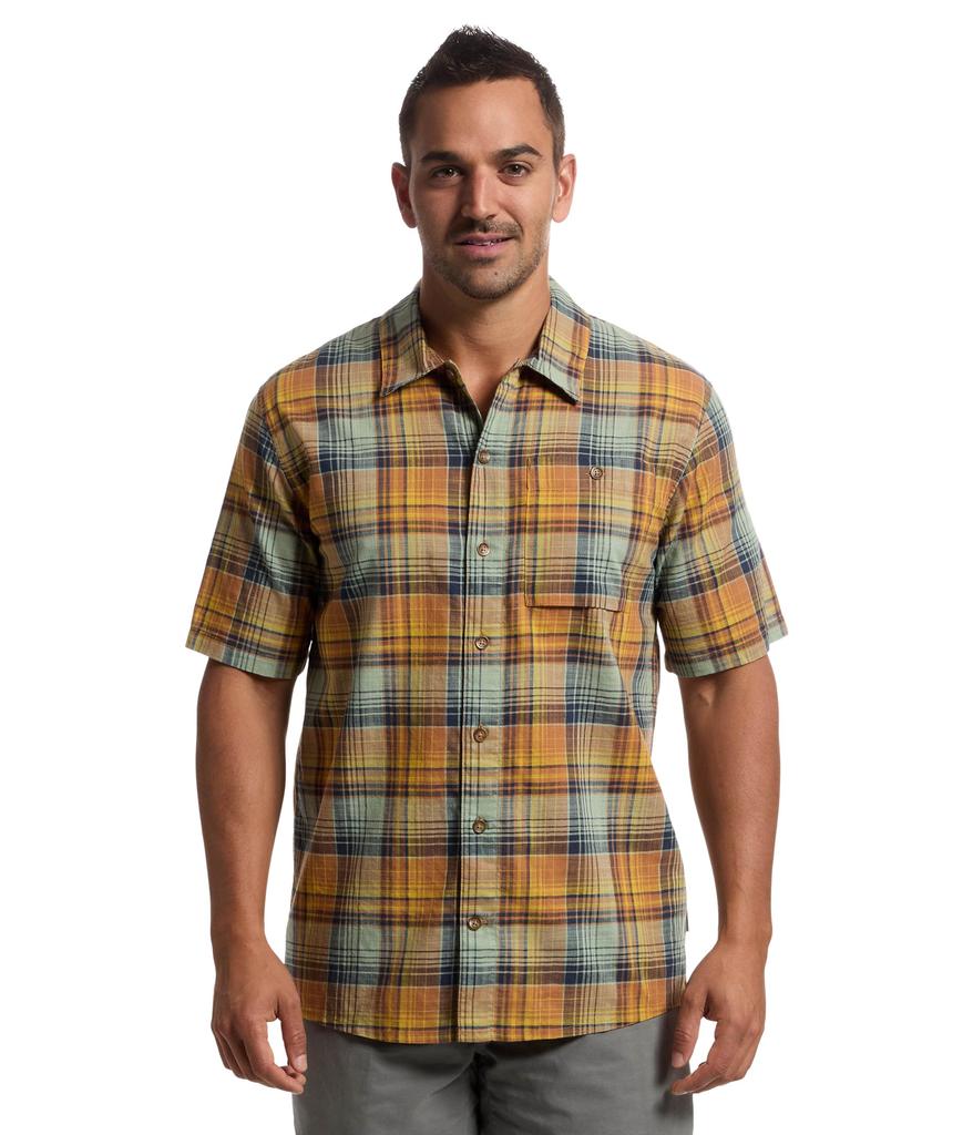 Royal Robbins Redwood Plaid Short Sleeve