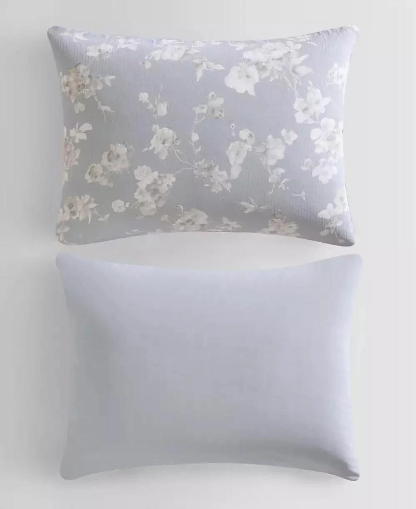 Calvin Klein CLOSEOUT! Eternity Floral Cotton Gauze 3-Pc. Comforter Set 7
