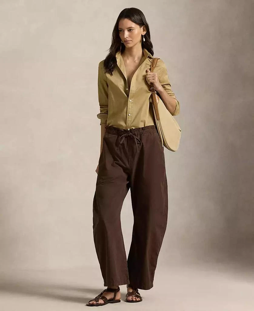 Ralph Lauren Women's Classic-Fit Cotton Twill Shirt 21