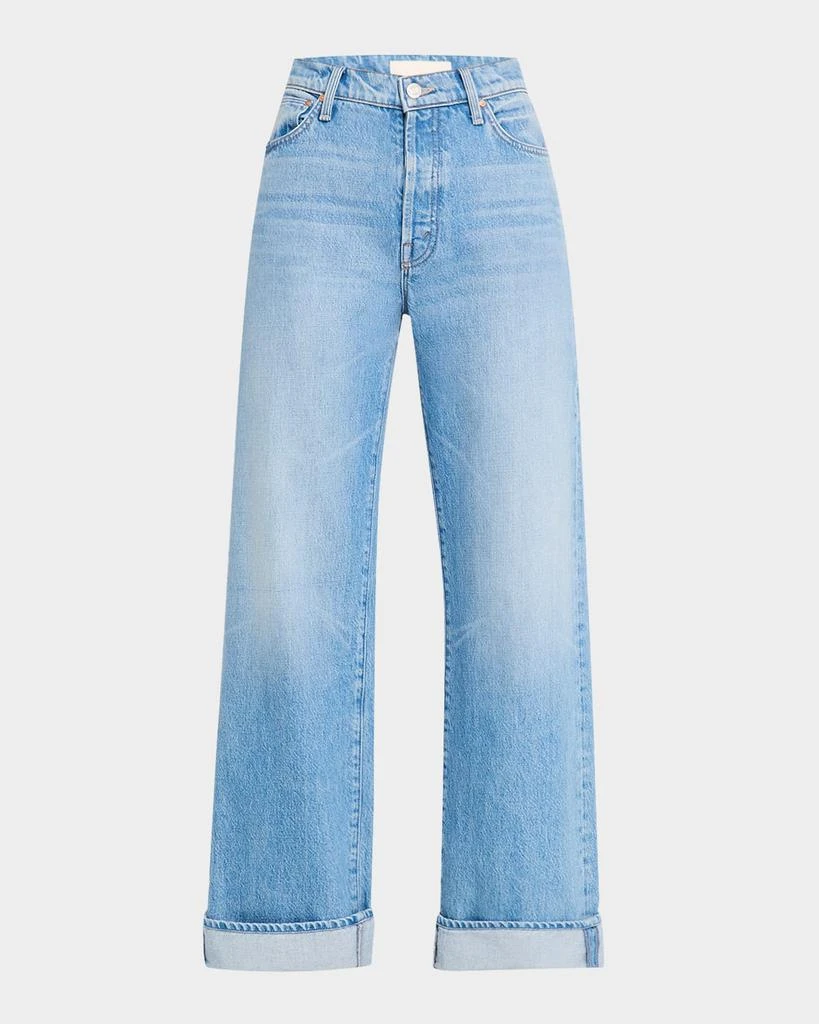 MOTHER The Dodger Button Hover Cuff Jeans 1
