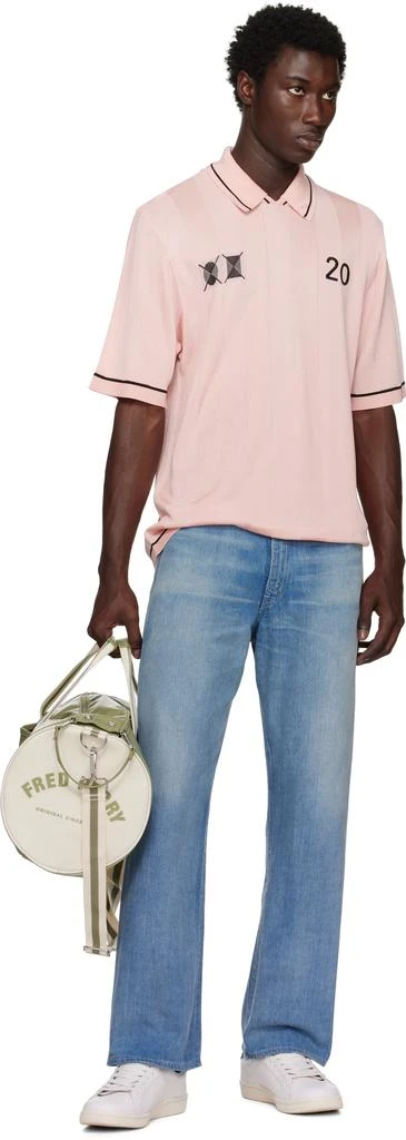 Fred Perry Green Classic Barrel Bag 4