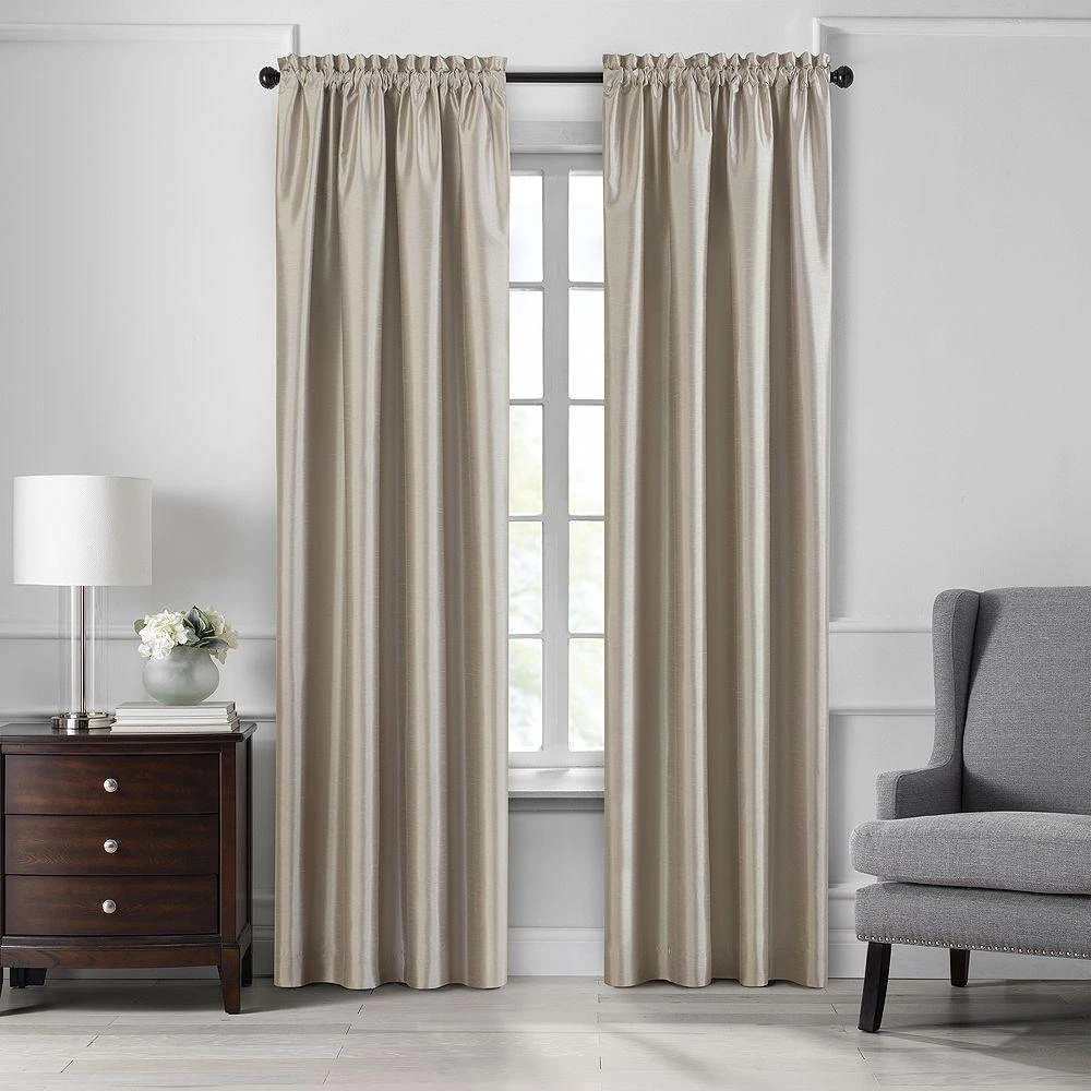 Elrene Home Fashions Colette Blackout Window Curtain, 52" x 84" 6