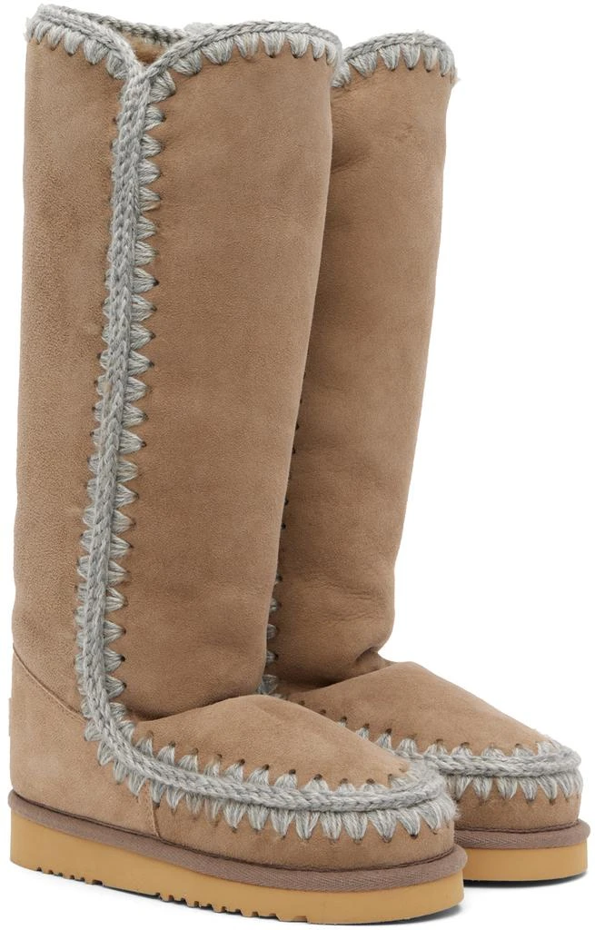 Mou Brown Suede Boots 4