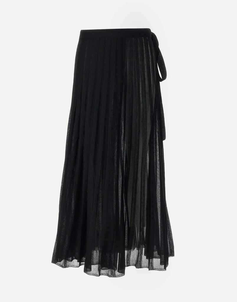 REMAIN "Knit wrap skirt"