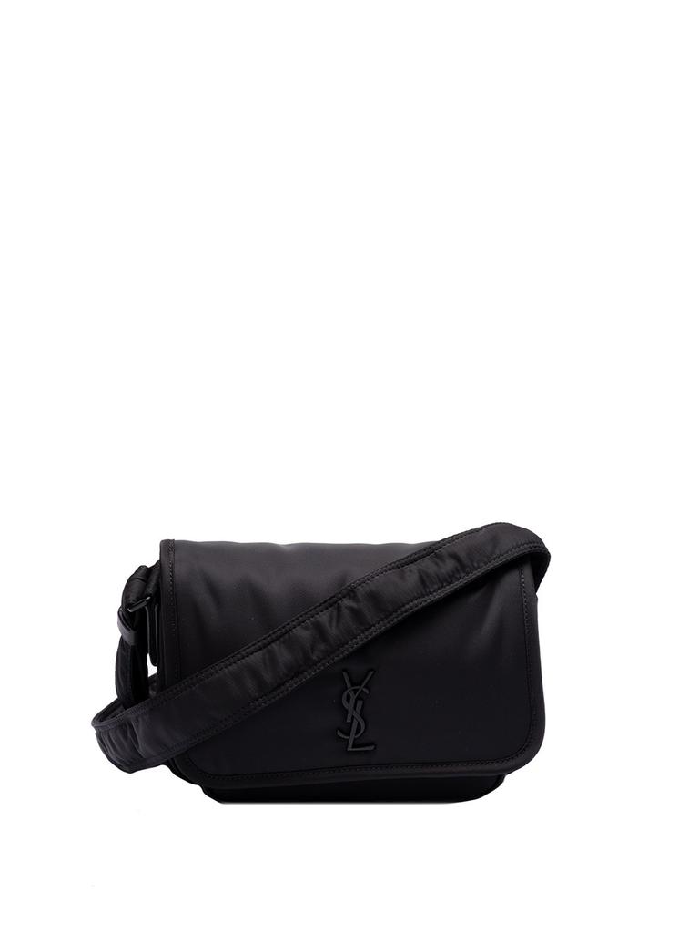 Yves Saint Laurent Dark Blue Nylon Niki Crossbody Bag