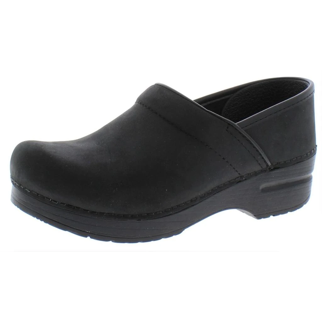 Dansko Narrow Pro Cabrio Womens Leather Round Toe Clogs 1