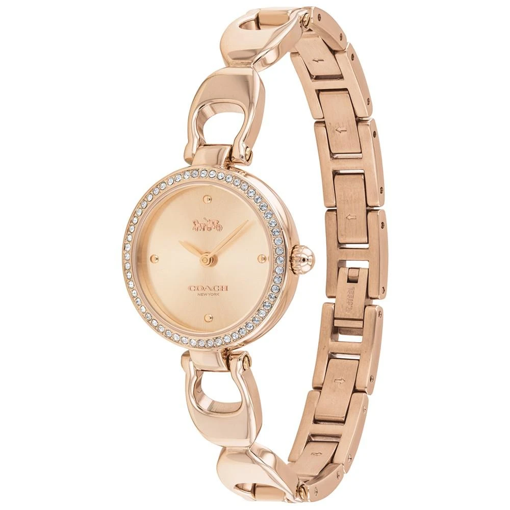 Coach Women's Park Rose Gold-Tone Stainless Steel Bracelet Watch 26mm 3