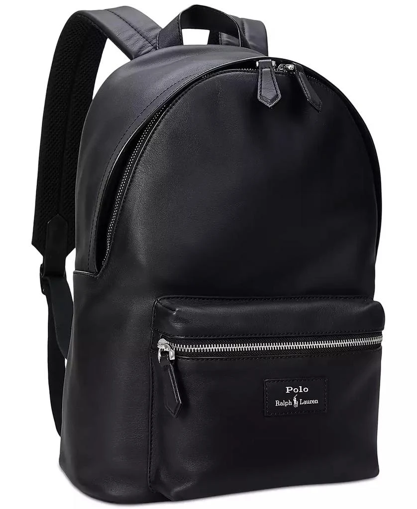 Ralph Lauren Men's Smooth Leather Backpack 3