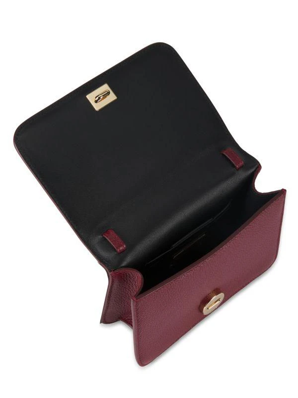 Salvatore Ferragamo Logo Leather Crossbody Bag 3