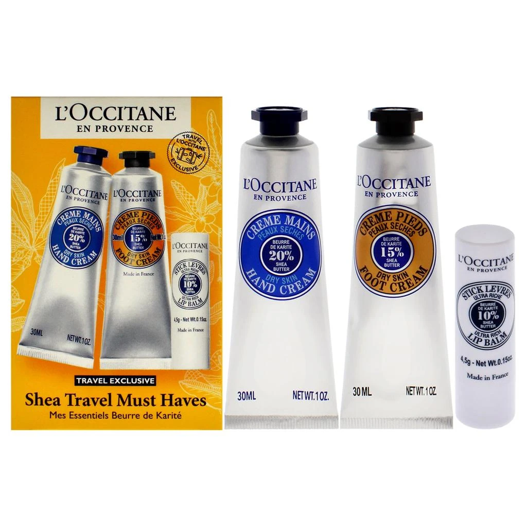 LOccitane Shea Travel Must Haves Set by  for Unisex 1