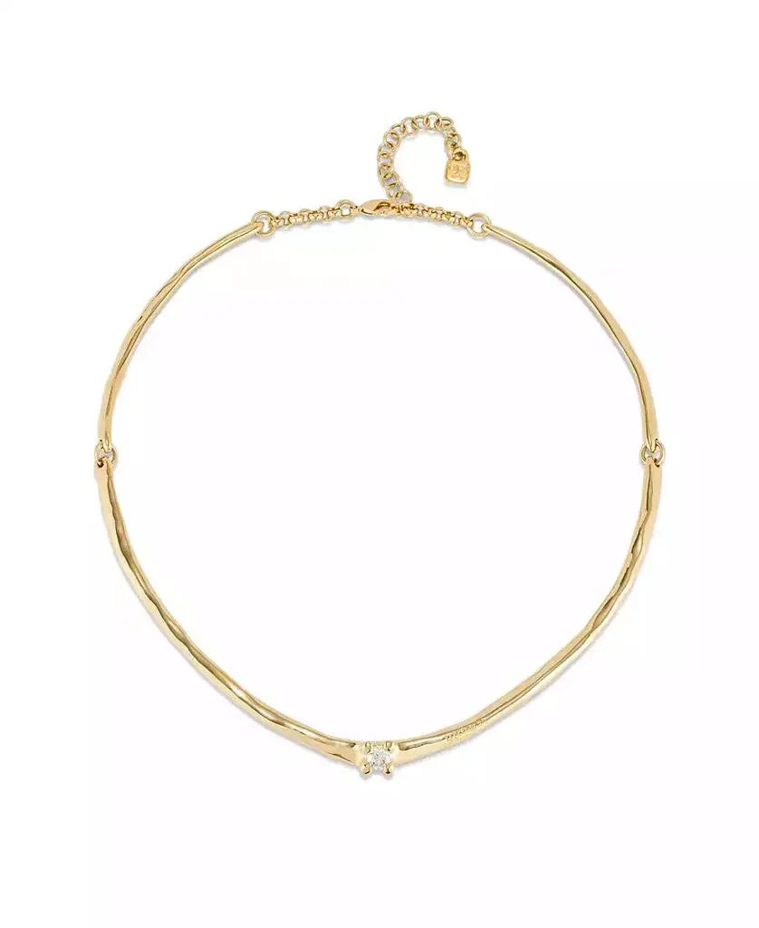 UNOde50 18k Gold-Plated and Silver Metal Alloy Rigid Necklace