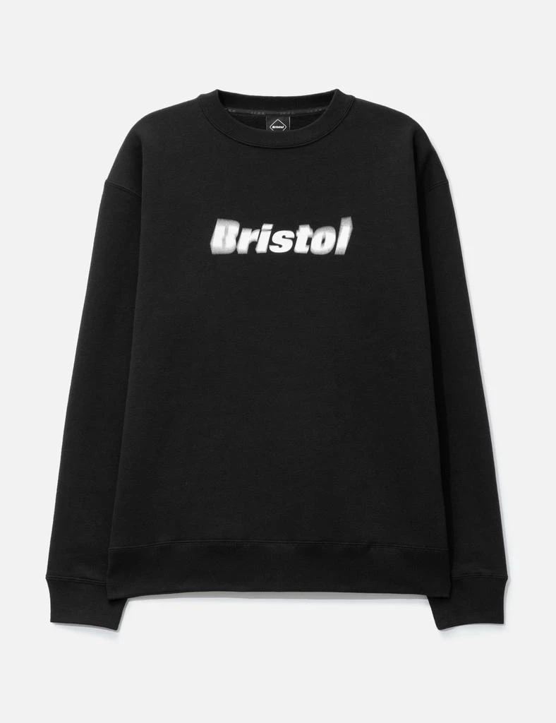 F.C. Real Bristol Blurred Logo Crewneck Sweater 1