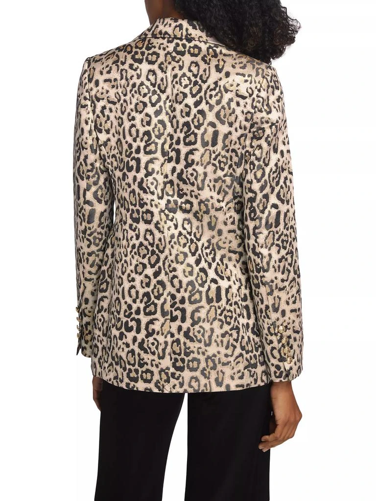 Elie Tahari The Marcie Leopard-Print Blazer 5