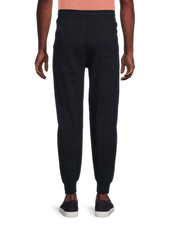 Bruno Magli Solid Wool Joggers