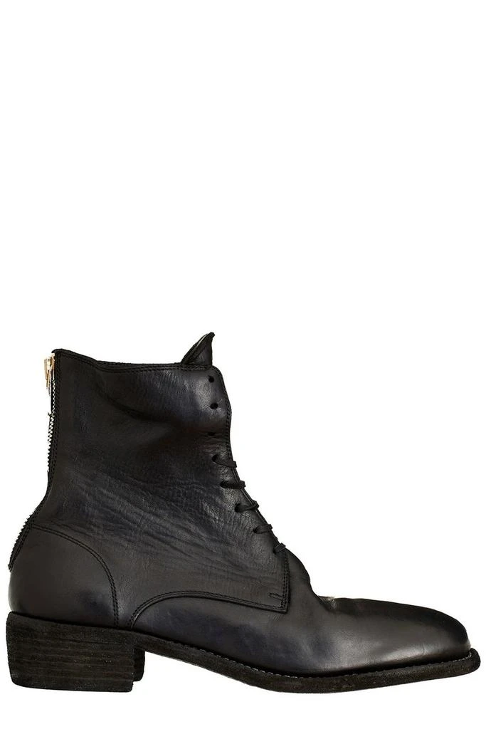 guidi Guidi Rear Zipped Lace-Up Boots 1