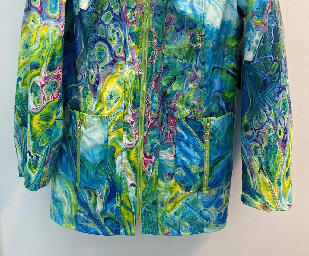 UbU Ubu - Women
s Collared With Hidden Hood Raincoat