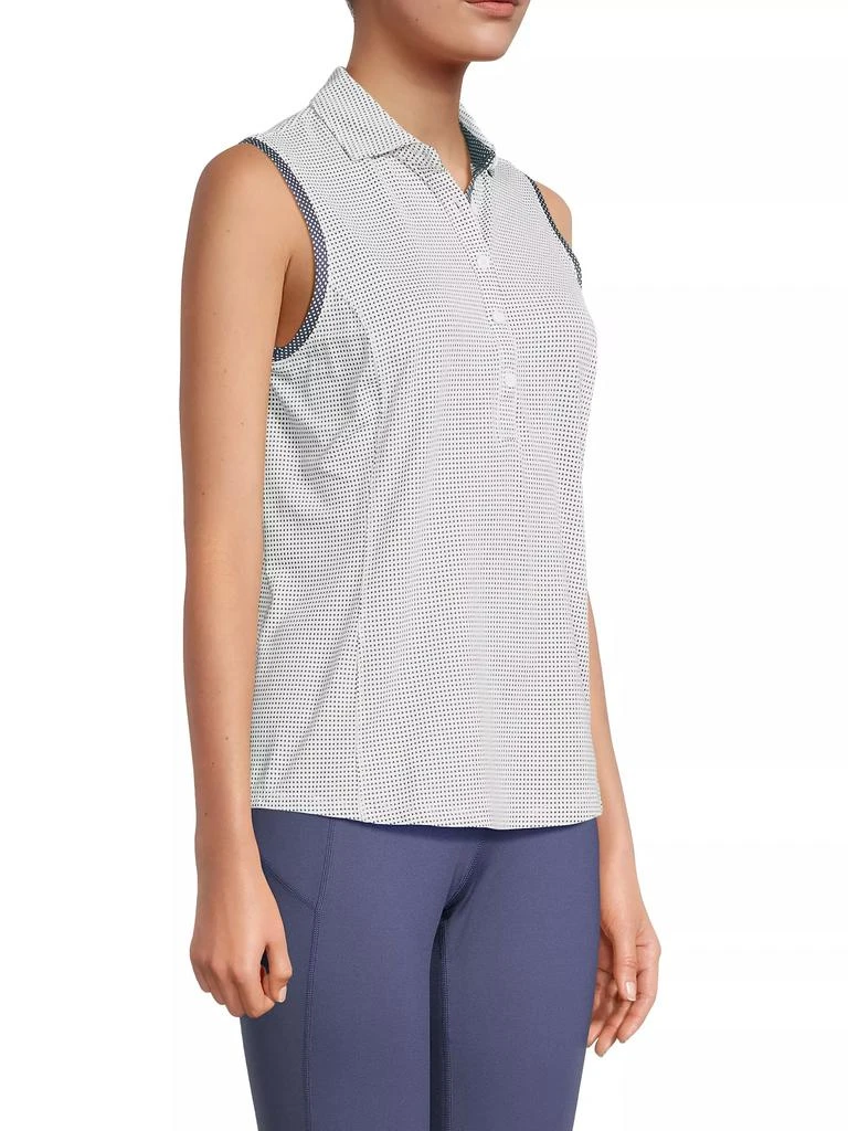 Zero Restriction Tae Sleeveless Polo Top 4
