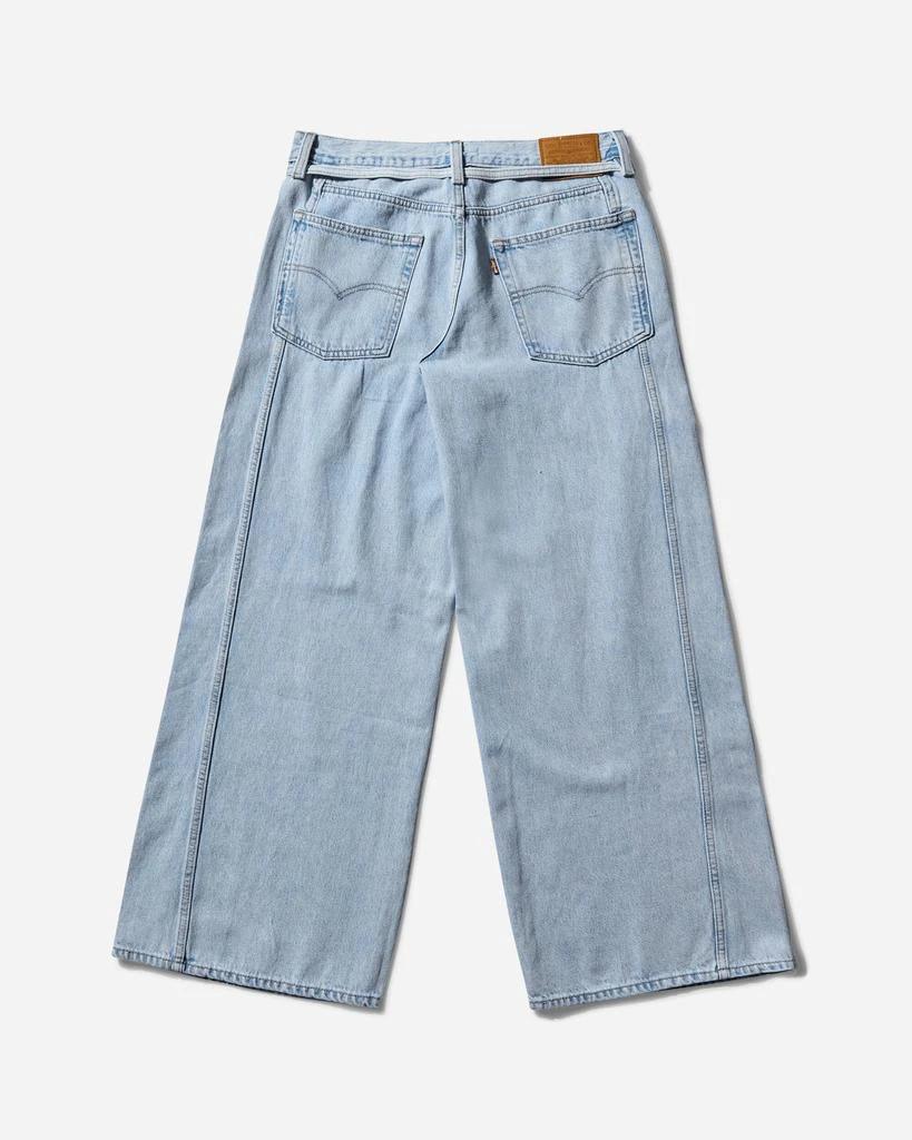 Levi's Women's XL Straight Seamed Jeans Blue 2
