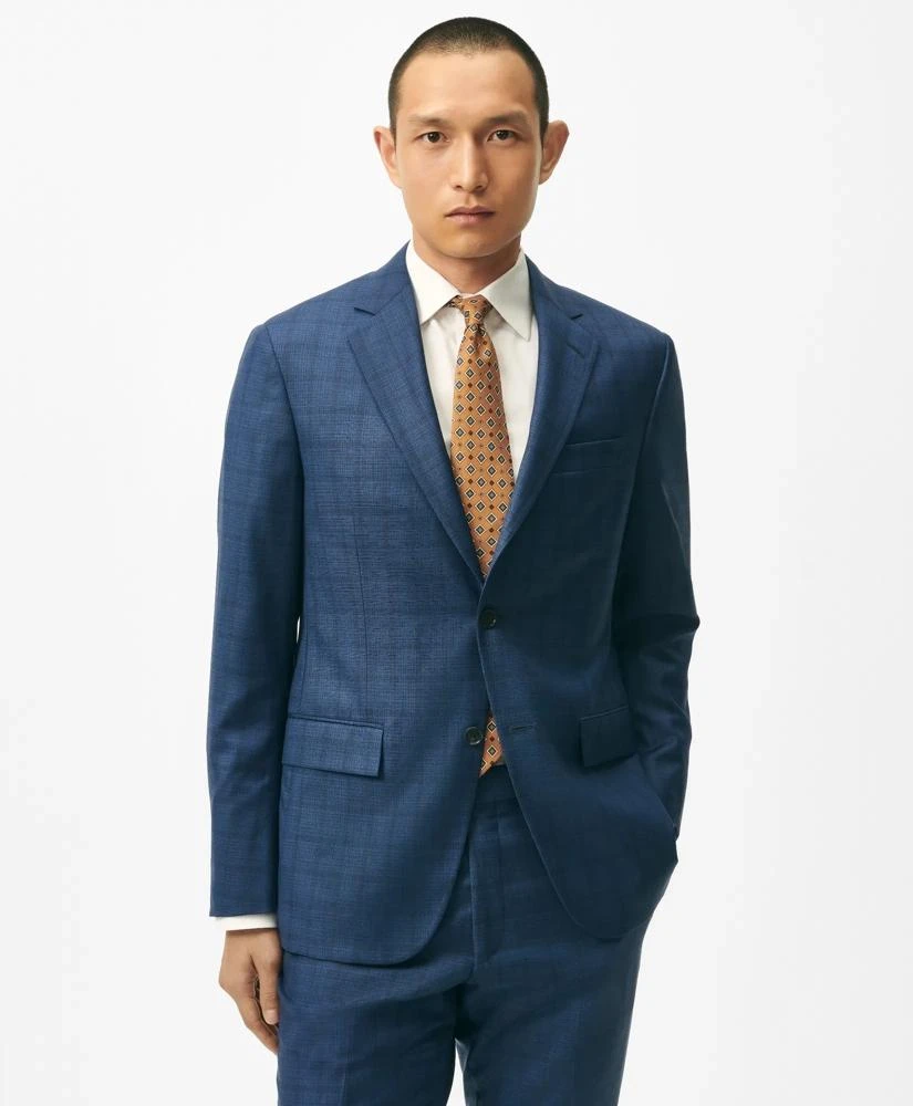 Brooks Brothers American-Made Slim Fit Multi Checked 1818 Suit 1