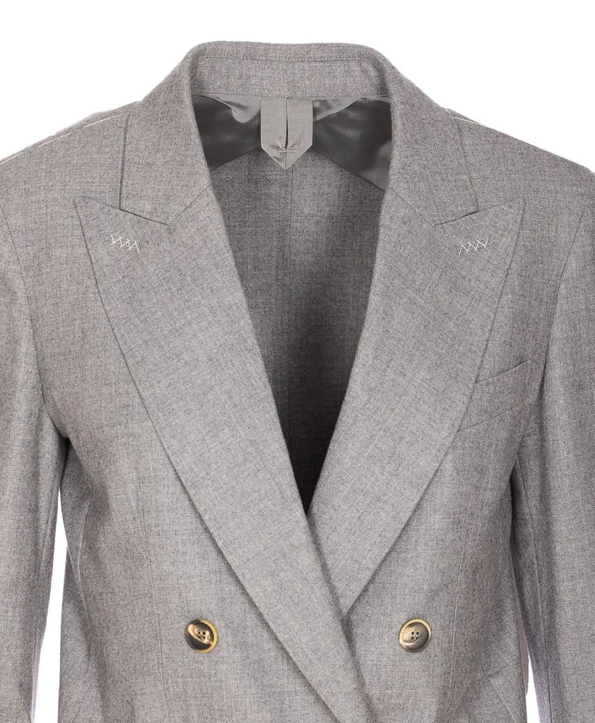 Max Mara Max Mara Harald Double-Breasted Tailored Blazer 4