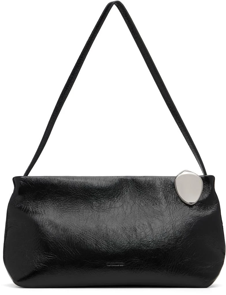 Jil Sander Black Jewel Zip Bag 1