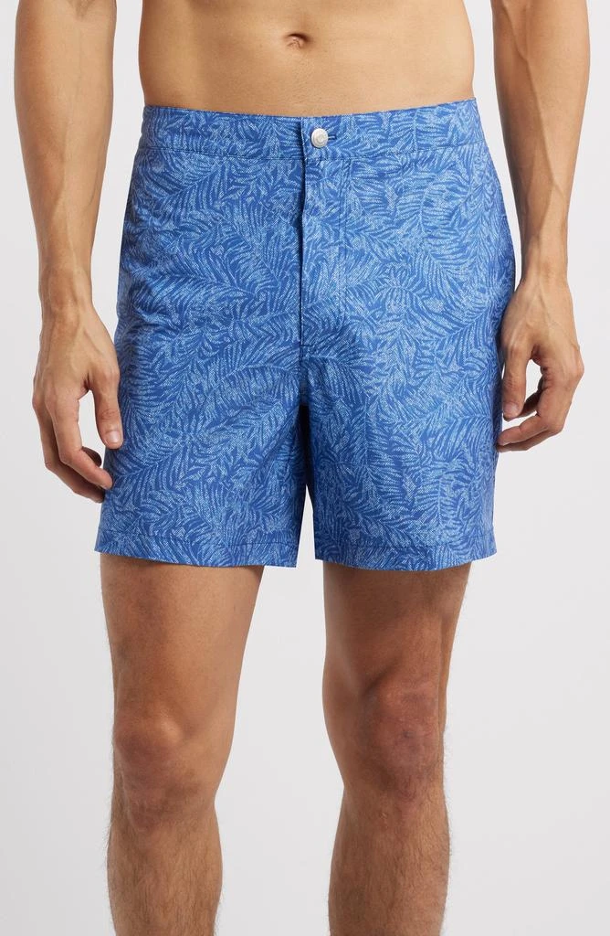 Peter Millar Crown Santa Barbara Palm Swim Trunks