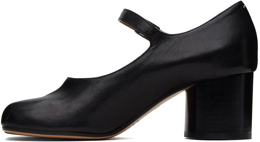 MAISON MARGIELA Black Tabi Mary-Jane Heels 3