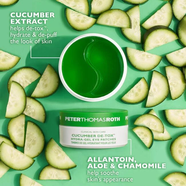 Peter Thomas Roth Cucumber De-Tox Hydra-Gel Eye Patches 3