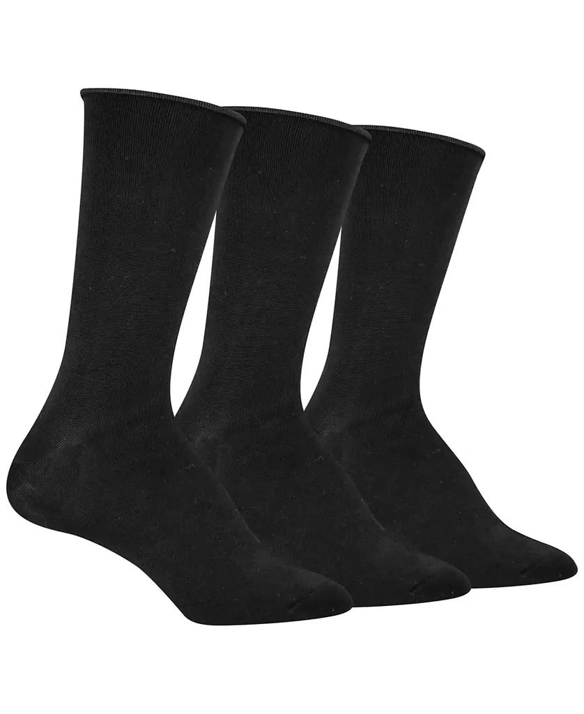 Ralph Lauren Women's Super Soft 3pk Roll-Top Socks 34026PK 1