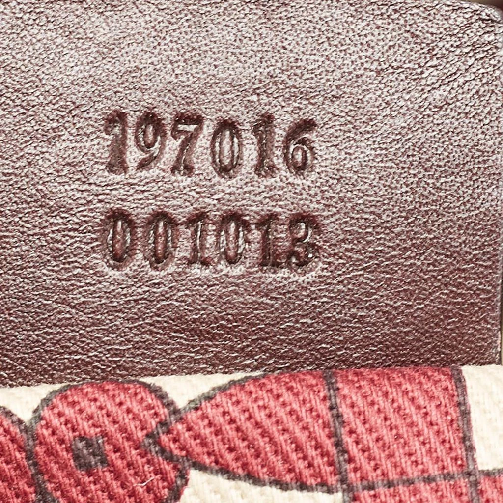 Gucci Gucci Dark Brown Guccissima Leather Large Hysteria Hobo 10