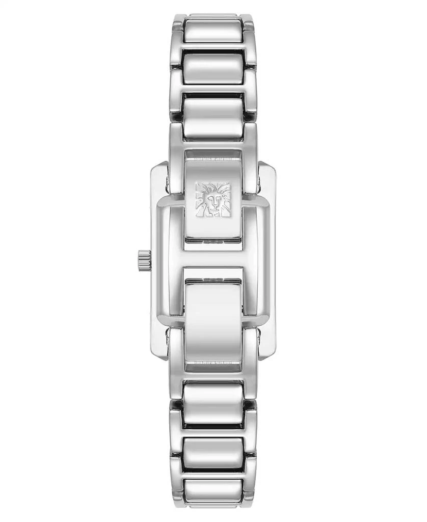 Anne Klein Tank Watch Roman Numerals All Silver Shop Women main image 3