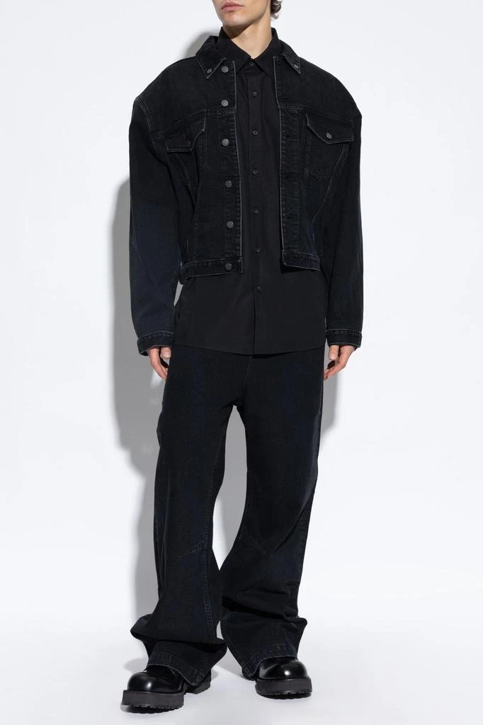 Entire Studios Entire Studios Cropped Denim Jacket 2