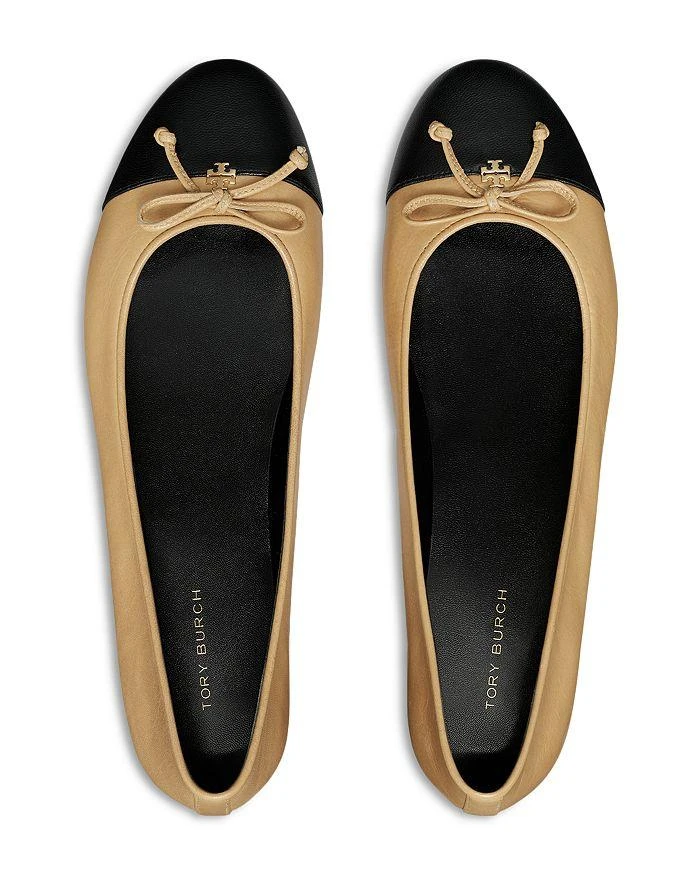 Tory Burch Women's Bow Logo Slip On Ballet Flats 4