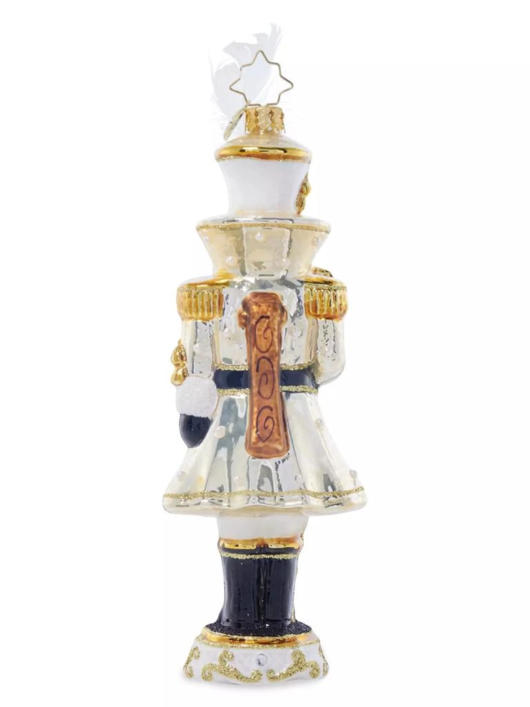 Christopher Radko Ivory Elegance Nutcracker Ornament 2