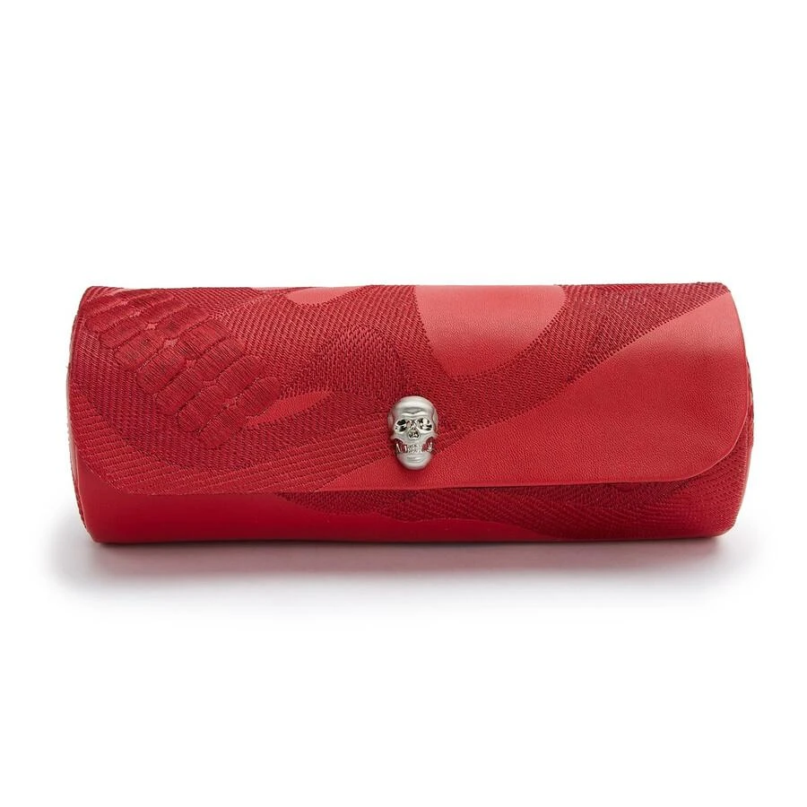 Wolf Memento Mori Triple Watch Roll  - Red 493472 1